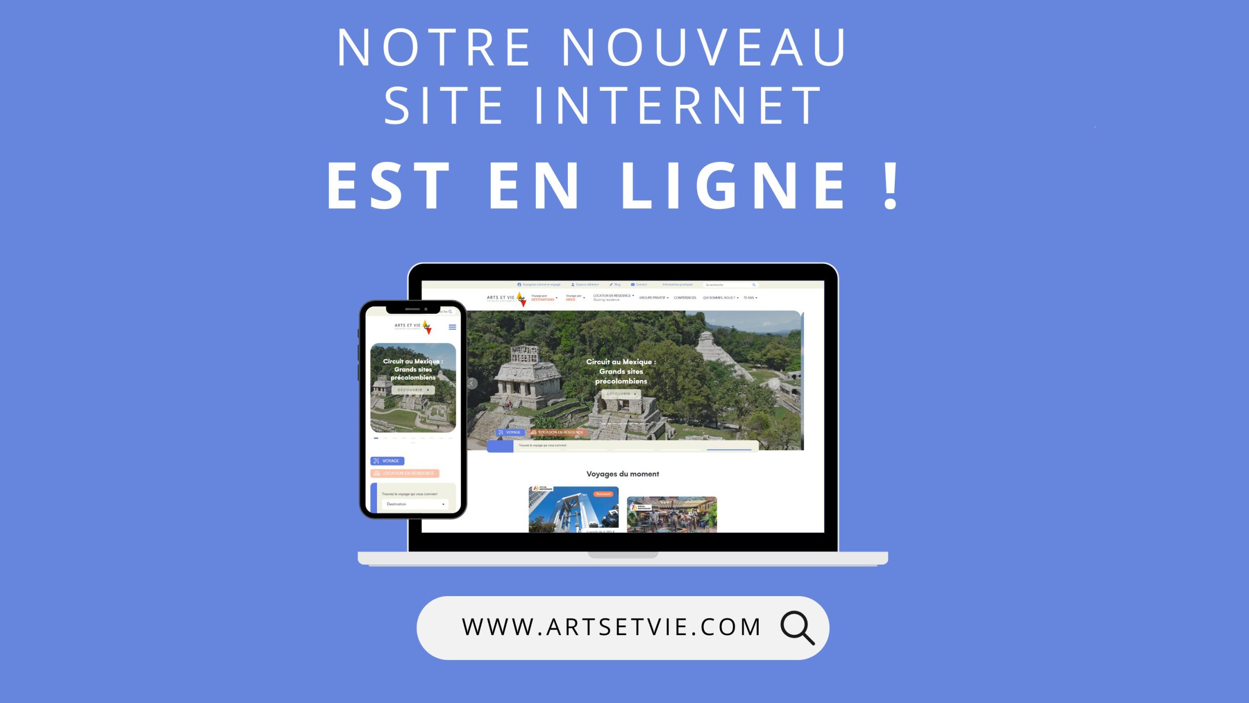 notre nouveau site internet est en ligne